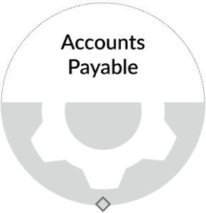 Document Management Services Accounts Payable Grey Half Gear Link